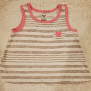 4for$20!! Carter's tank top size 24m